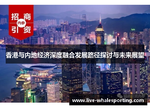 香港与内地经济深度融合发展路径探讨与未来展望